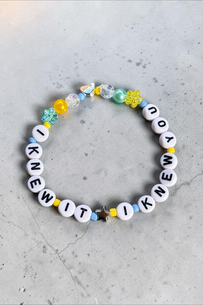 Friendship Bracelet - I Knew It, I Knew You