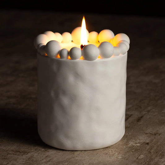 London Collective Beaded Candle - Amber Noir