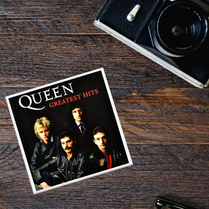 Queen Greatest Hits - Ceramic Coaster