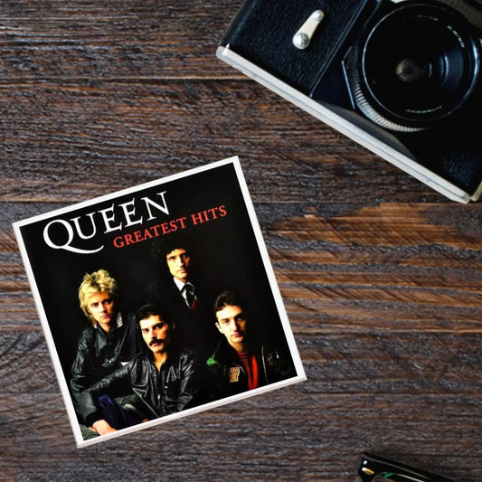 Queen Greatest Hits - Ceramic Coaster