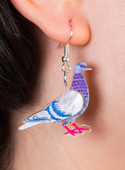 Tatty Devine - Pigeon Earrings