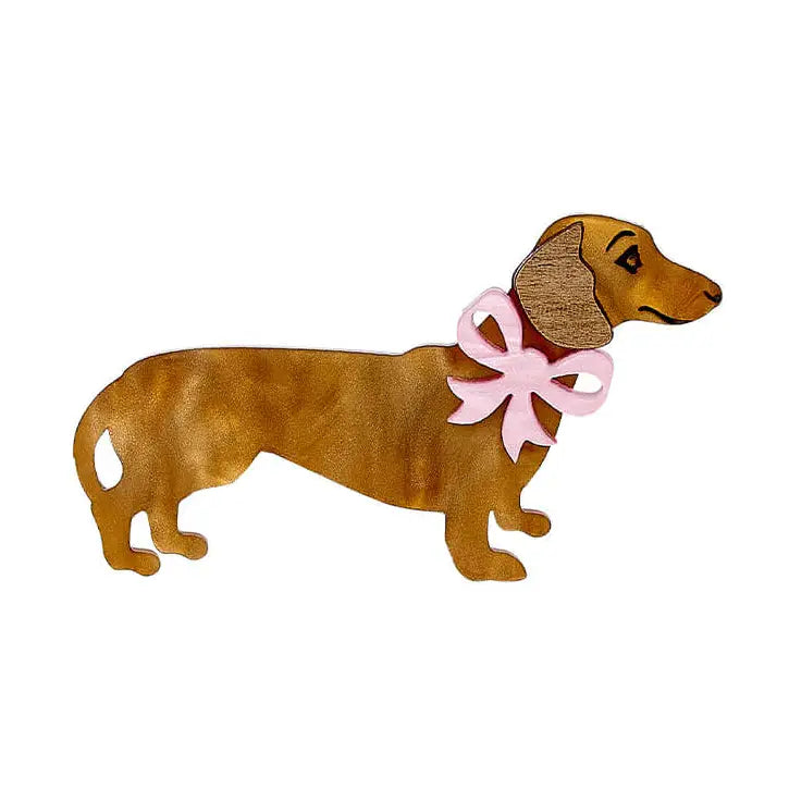 Tatty Devine - Sausage Dog Brooch