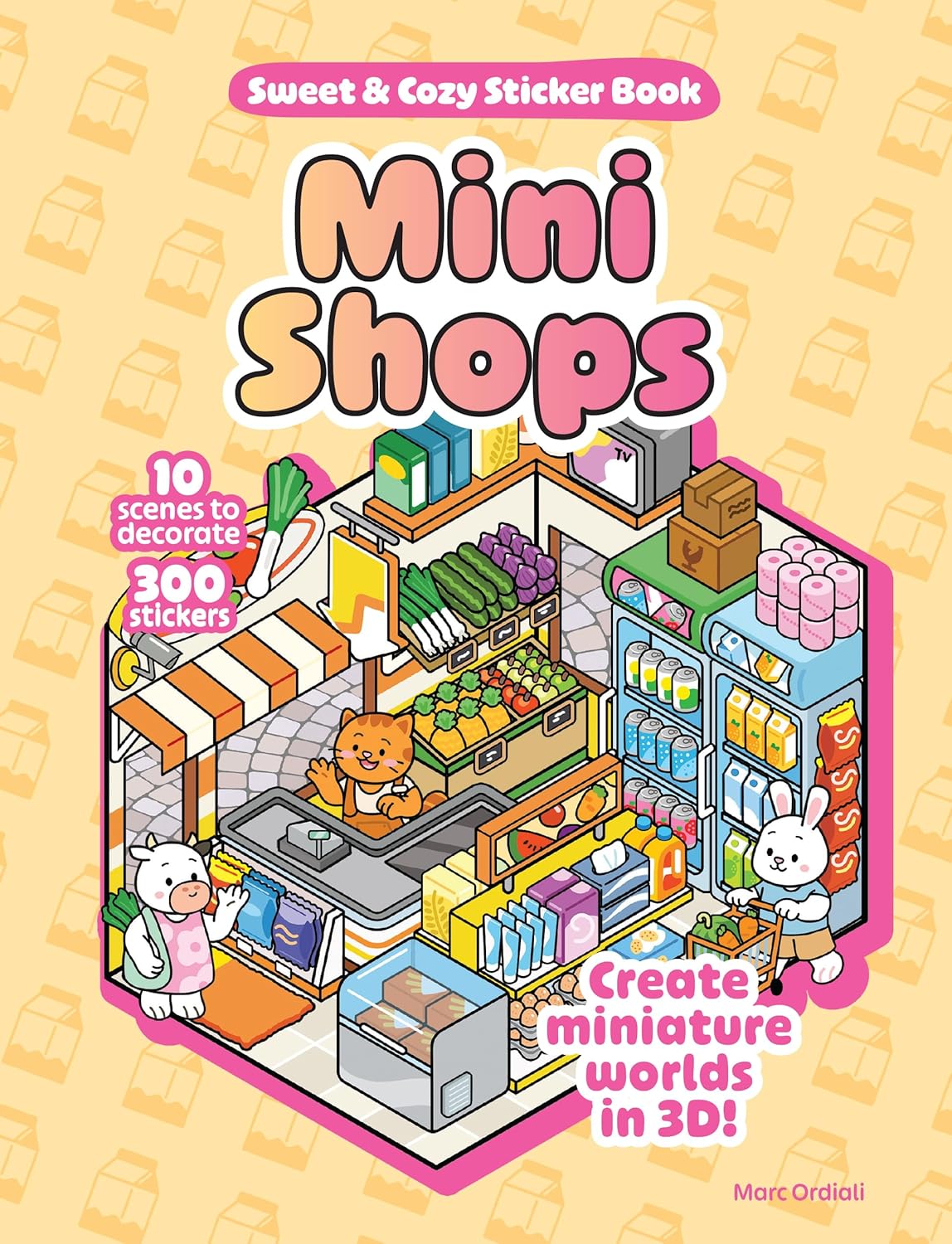 Mini Shops Sweet & Cozy Sticker Book