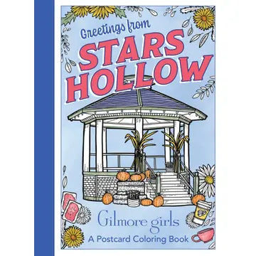 Gilmore Girls: Greetings from Stars Hollow Postcard Colouring