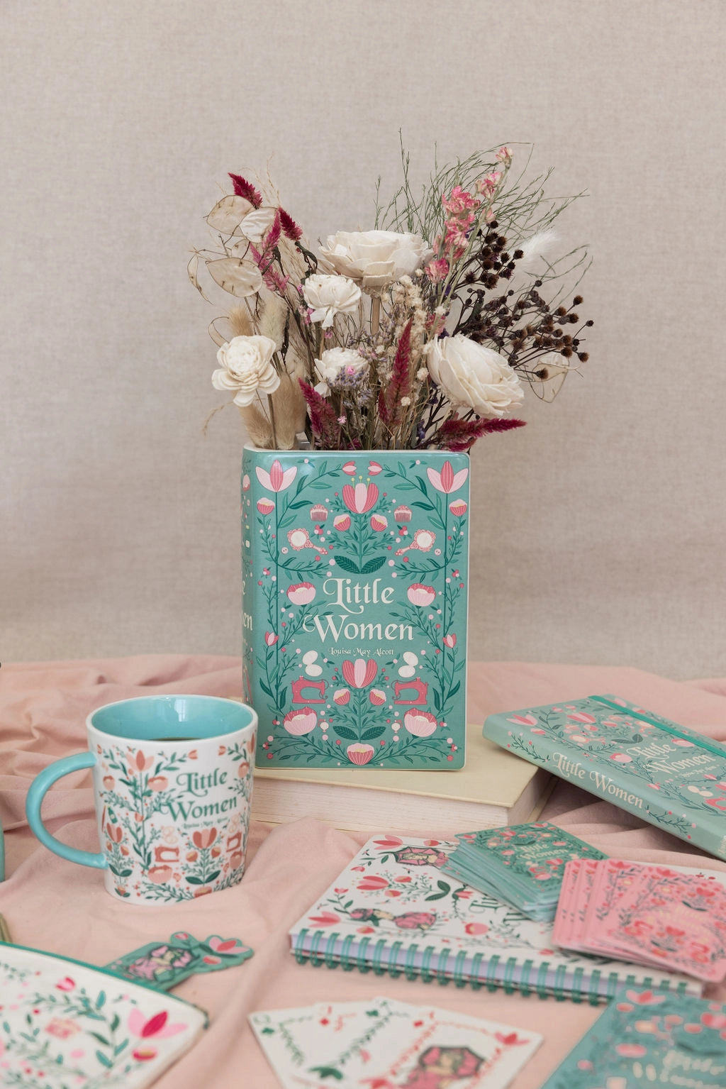 Large Book Vase - Little Women