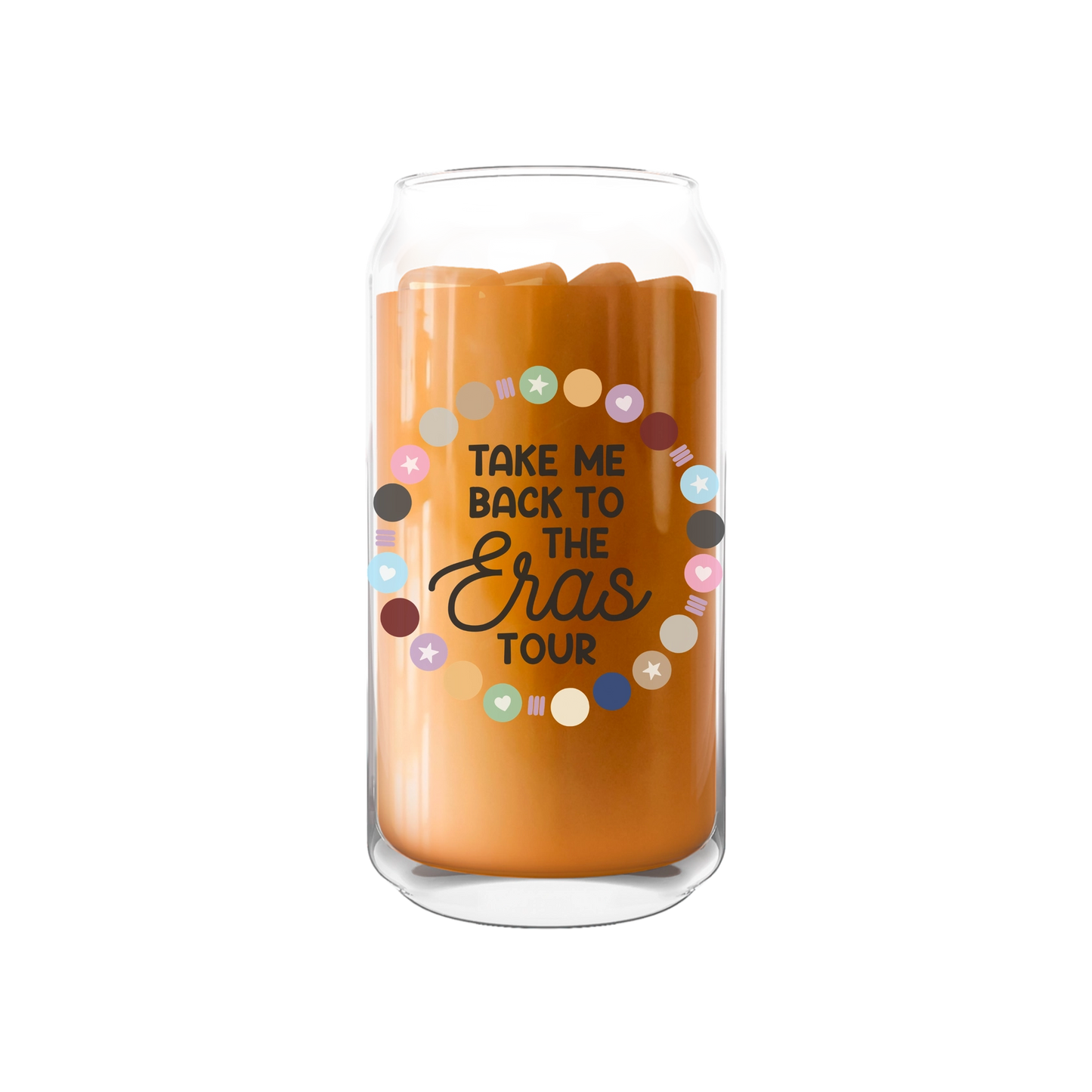 Take Me Back To the Tour Iced Coffee Glass | 20oz