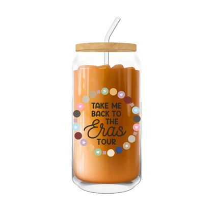 Take Me Back To the Tour Iced Coffee Glass | 20oz
