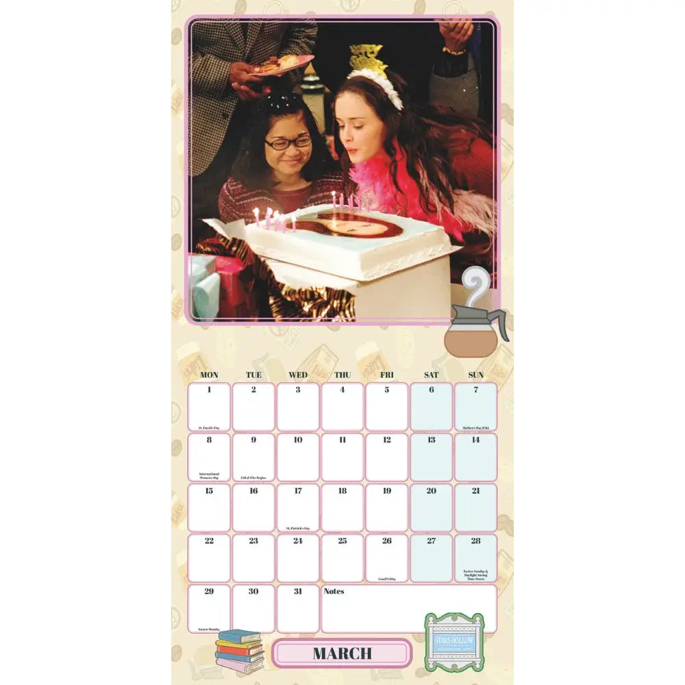 2027 Official Gilmore Girls Calendar