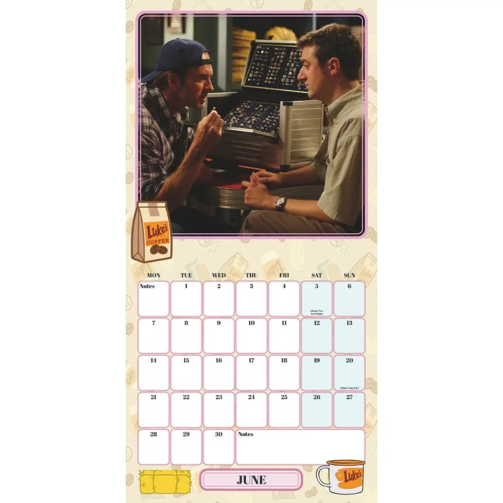 2027 Official Gilmore Girls Calendar