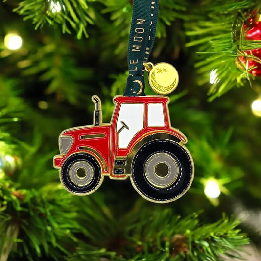 Classic Enamel Tractor