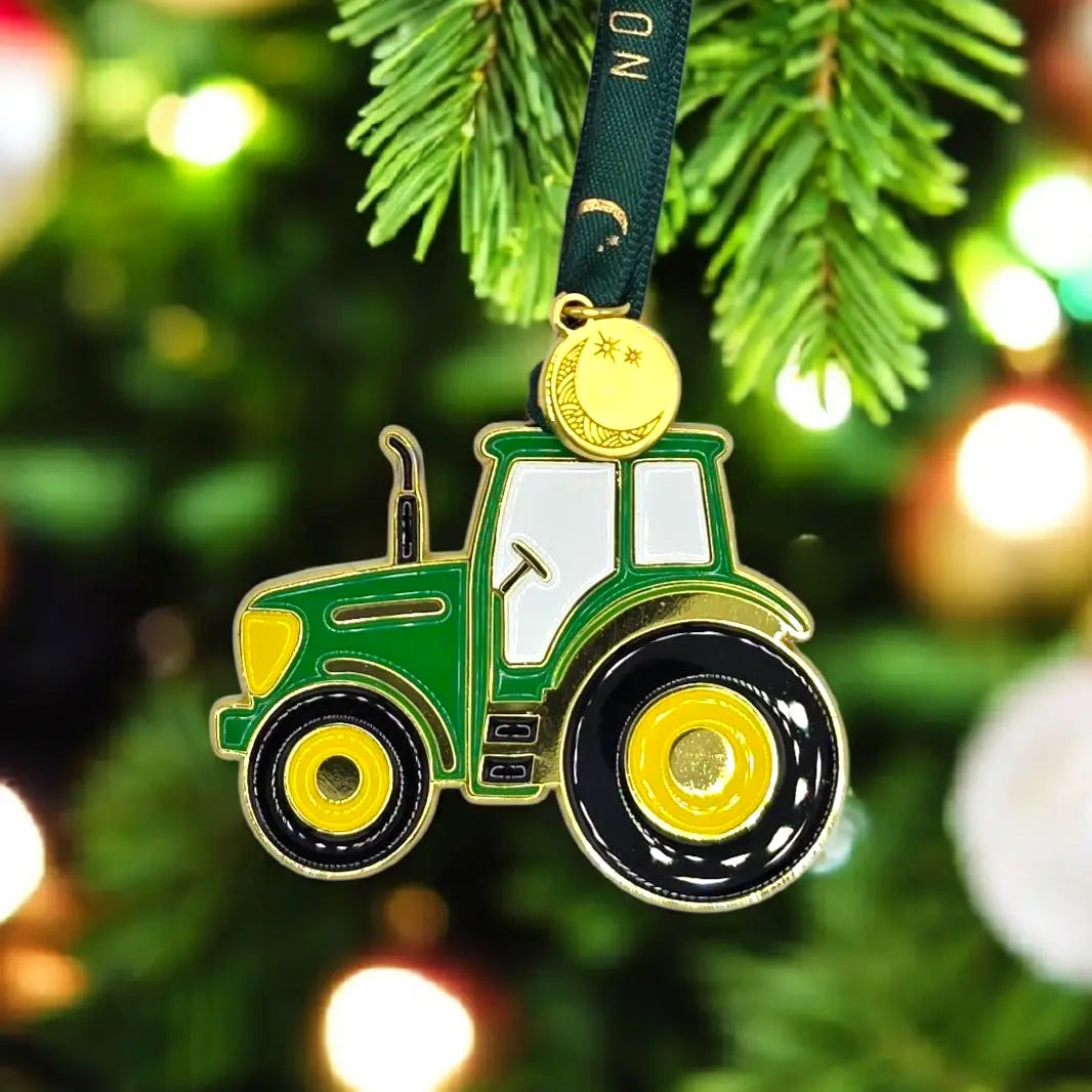 Classic Enamel Tractor