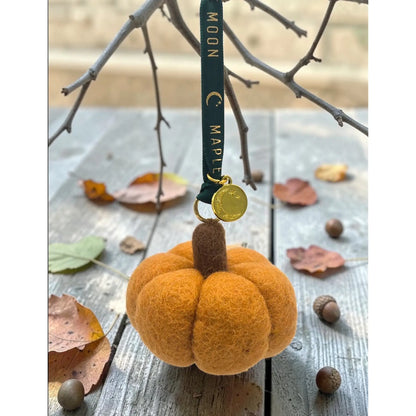 Felt and Fabric Pumpkin