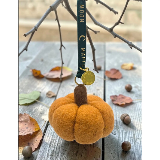 Felt and Fabric Pumpkin