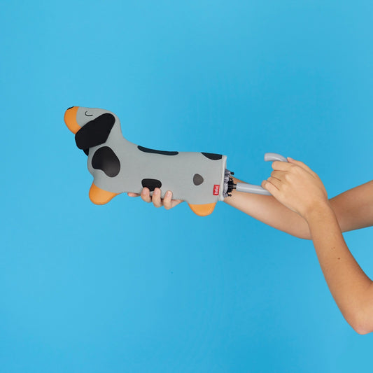 Balvi Grey Dachshund Umbrella
