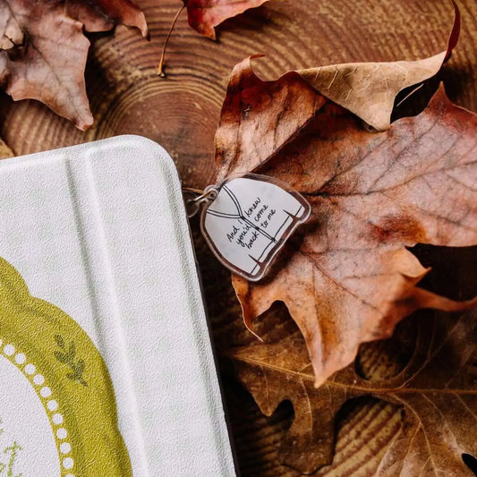 Taylor Cardigan E-Reader Charm - Book Lover Dust Plug Gift