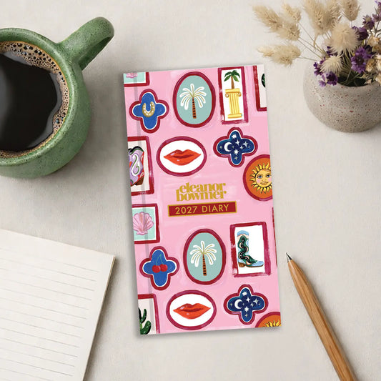 Eleanor Bowmer 2027 Electric Coast Slim Diary