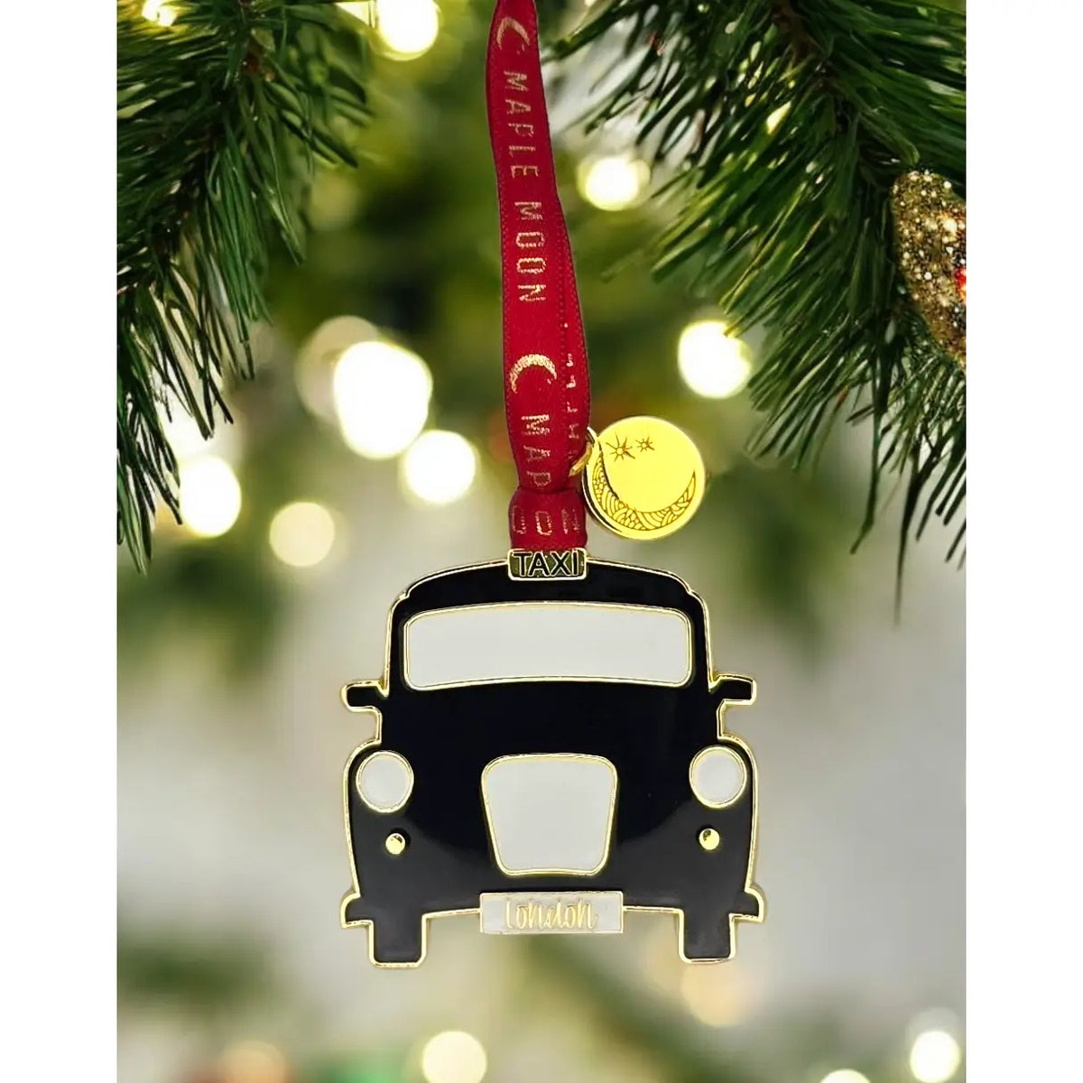 Classic Enamel Gold London Cab