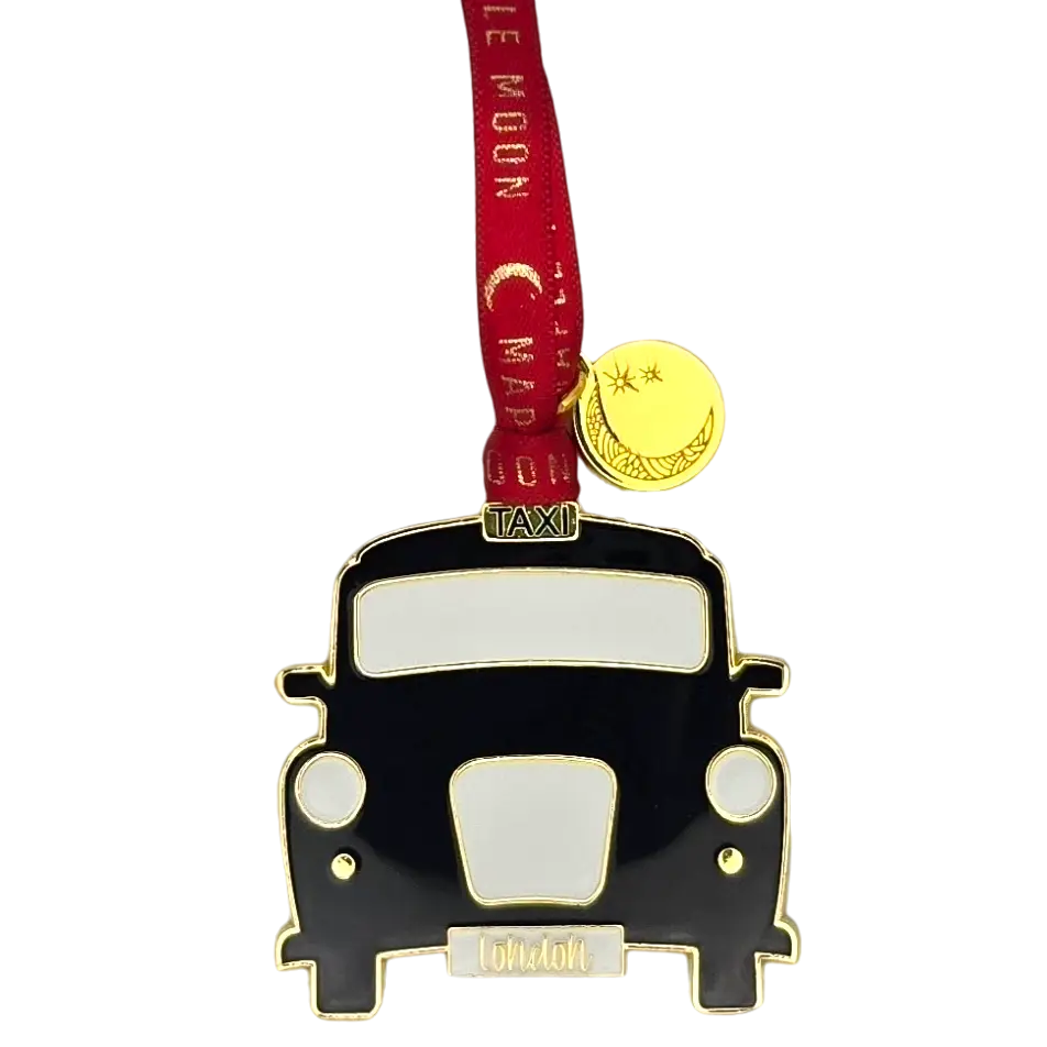 Classic Enamel Gold London Cab