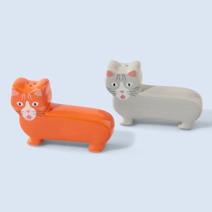 Ceramic Salt and Pepper Cats