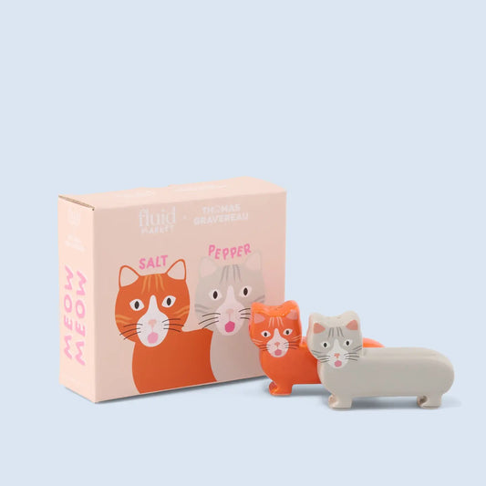 Ceramic Salt and Pepper Cats