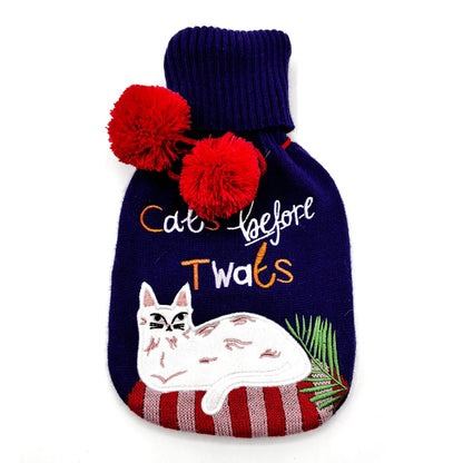 Catnip ‘Cat’s Before Twats’ Hot Water Bottle
