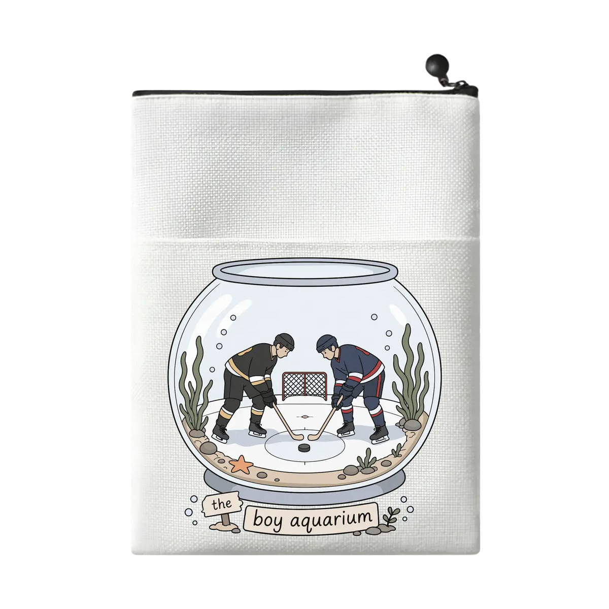PREORDER Boy Aquarium (Heated Rivalry) Canvas Book Sleeve