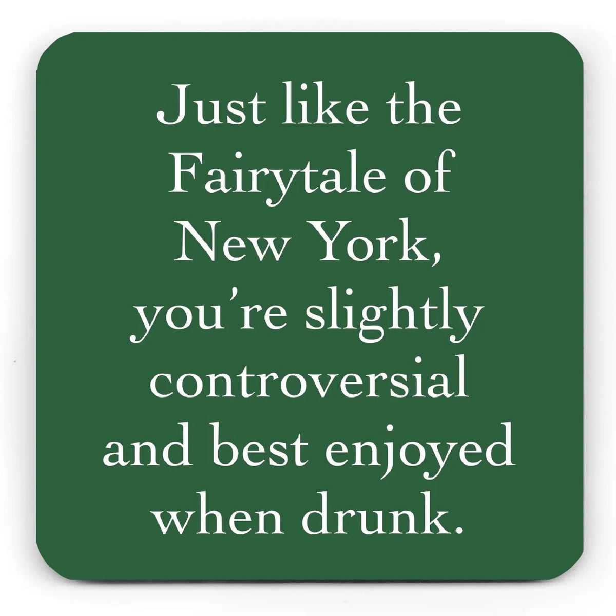 Christmas Coaster - Fairytale of New York