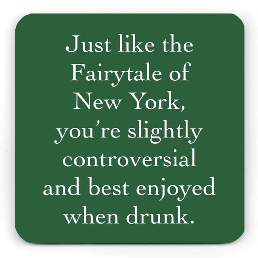 Christmas Coaster - Fairytale of New York