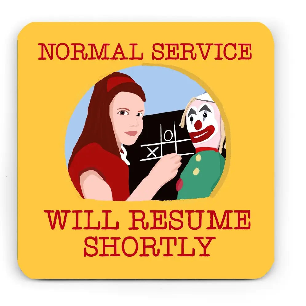 Coaster - Normal Service - Test Card Girl