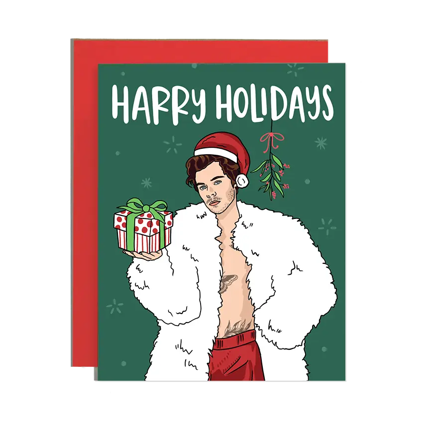 Harry Christmas Greeting Card