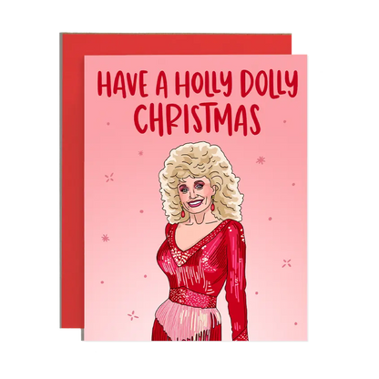Hollydolly Christmas Greetings Card