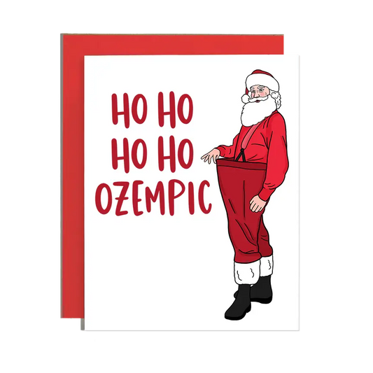Hohoozempic Christmas Greetings Card