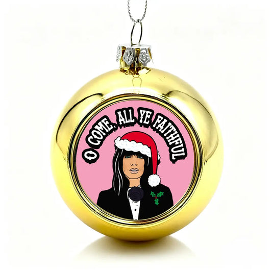 O Come All Ye Faithful Traitors Christmas Bauble