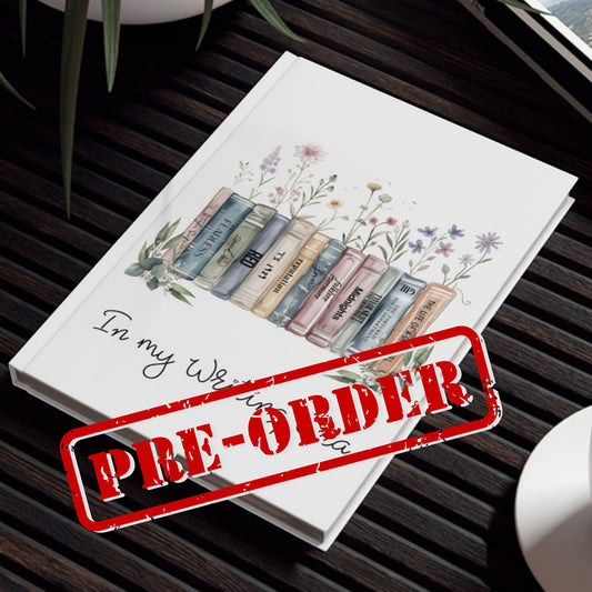 TS12 Hardback Lined Journal - Taylor Swift Albums as Books - In My Writing Era