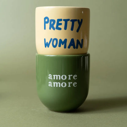 Ceramic Mug by Sisi - Pretty Woman
