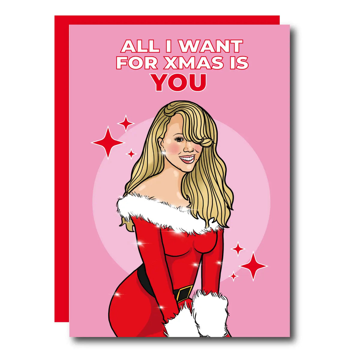 All I Want For Christmas Is You Funny Christmas Card