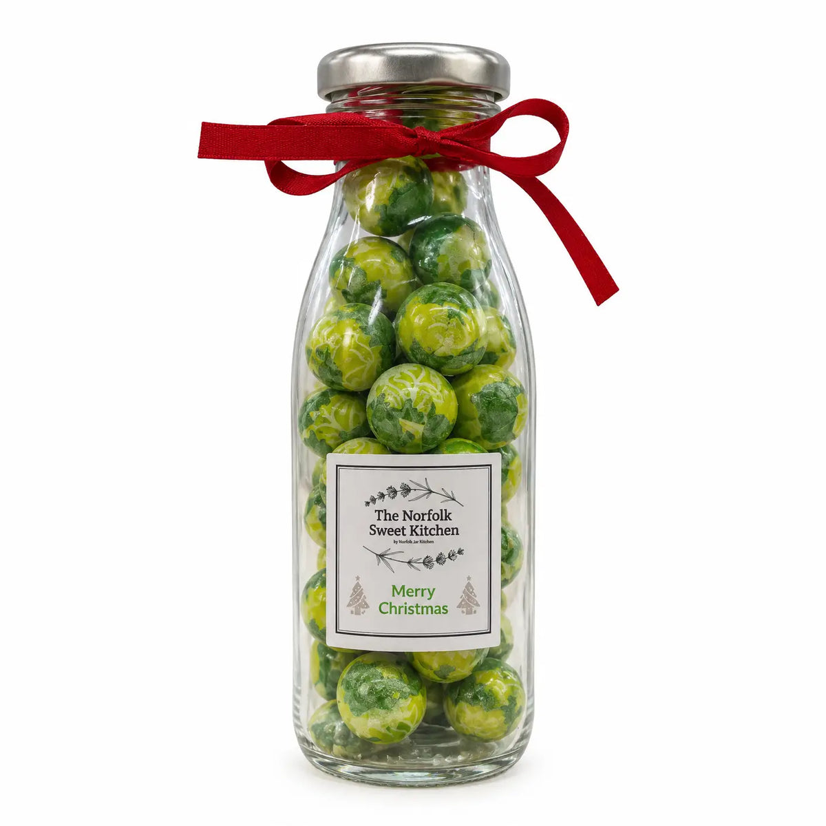 Christmas Milk Chocolate Sprouts In A Bottle