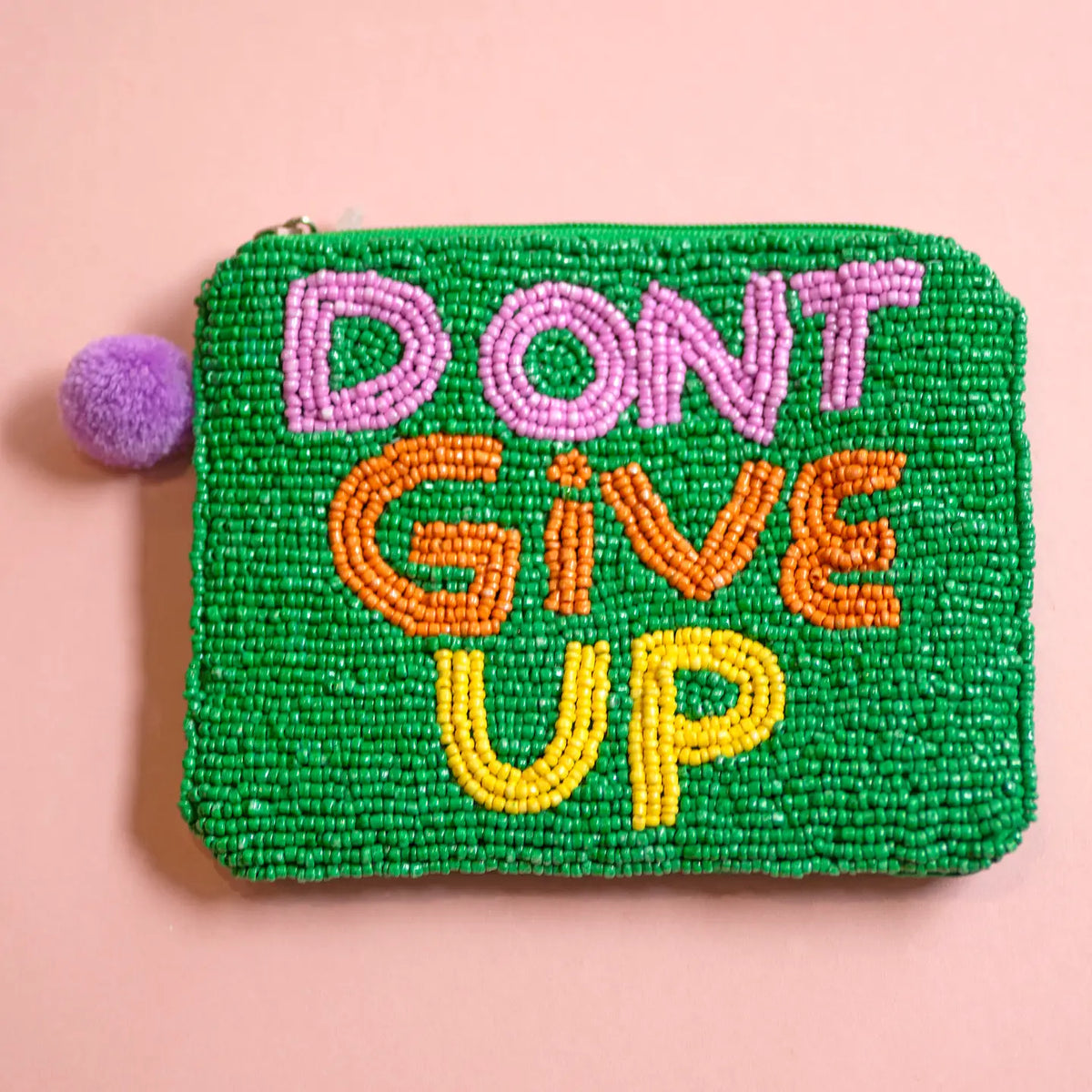 Beaded Zip Pouch - Various Designs