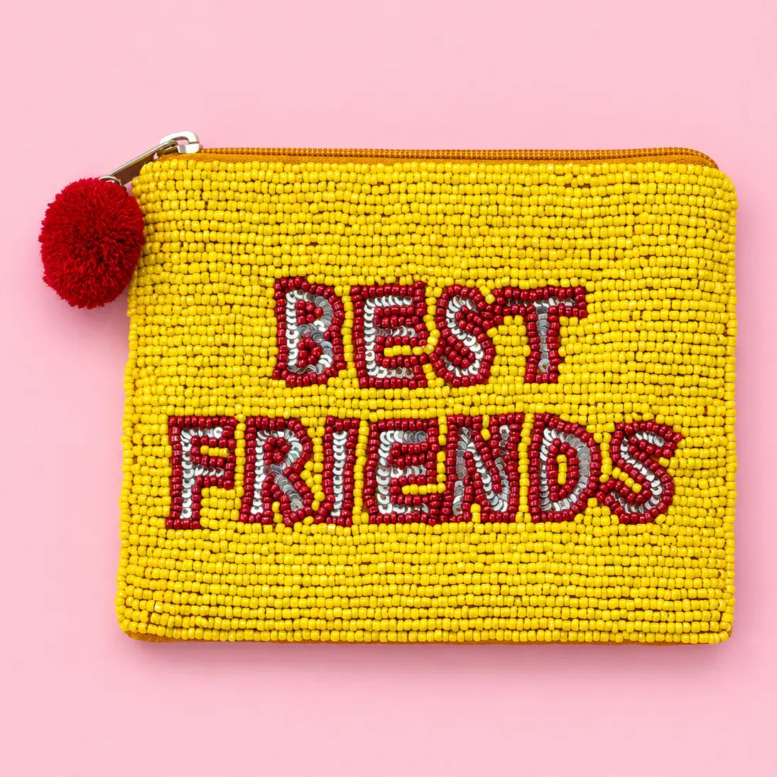 Beaded Zip Pouch - Various Designs