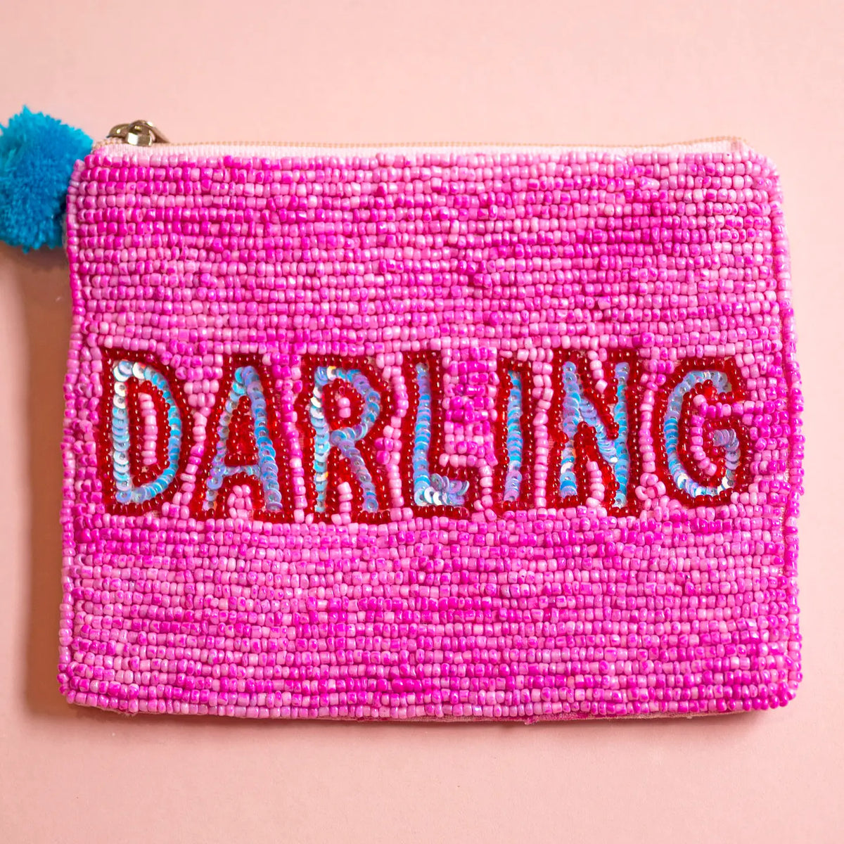 Beaded Zip Pouch - Various Designs