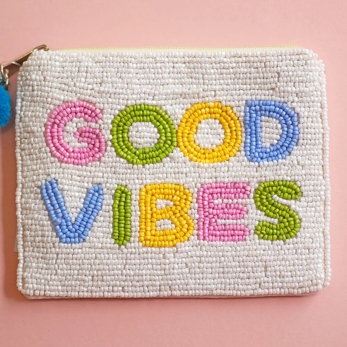 Beaded Zip Pouch - Various Designs
