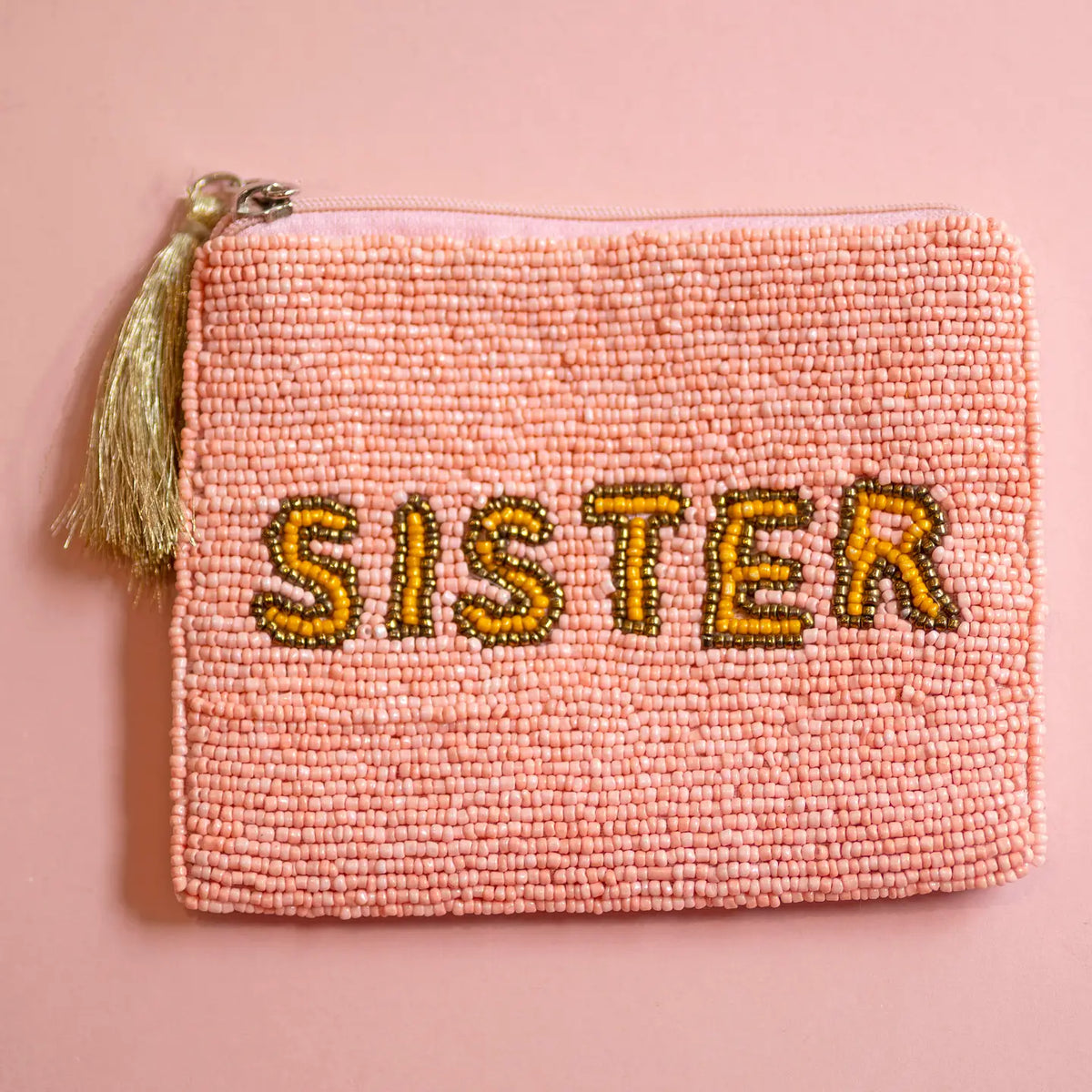 Beaded Zip Pouch - Various Designs