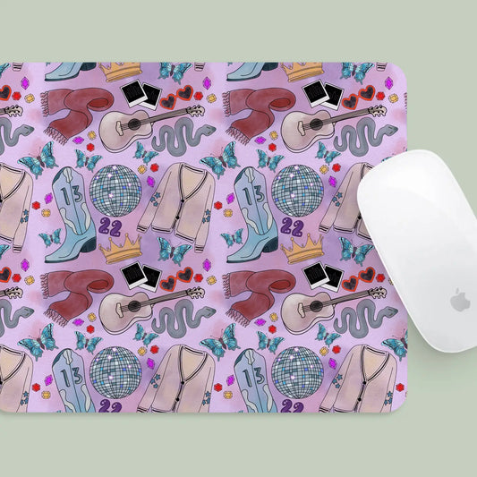 Mousepad Taylor Eras Pattern