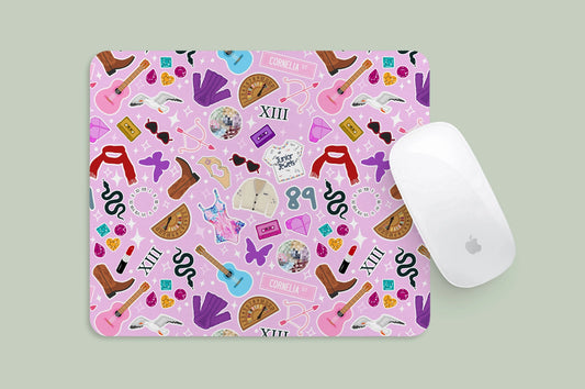 Mousepad Taylor Album Icons Pattern