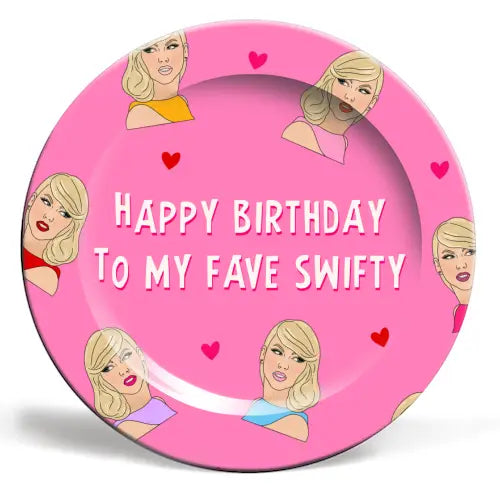 Happy Birthday Plate - Swifty