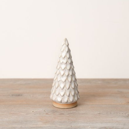 SCALLOPED CERAMIC TREE