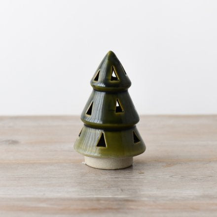 GREEN CHRISTMAS TREE LIGHT UP