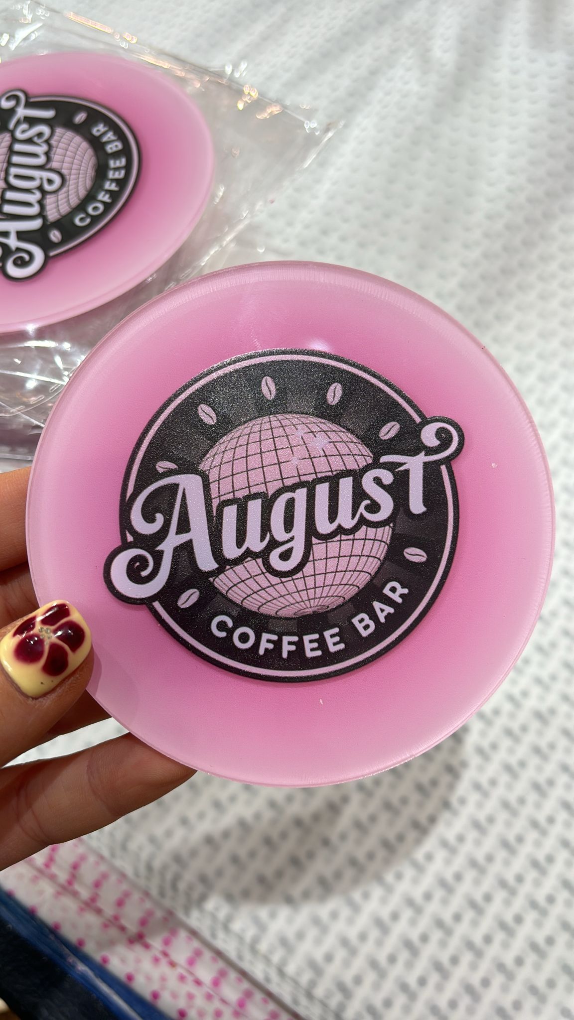 August Coffee Bar Coaster