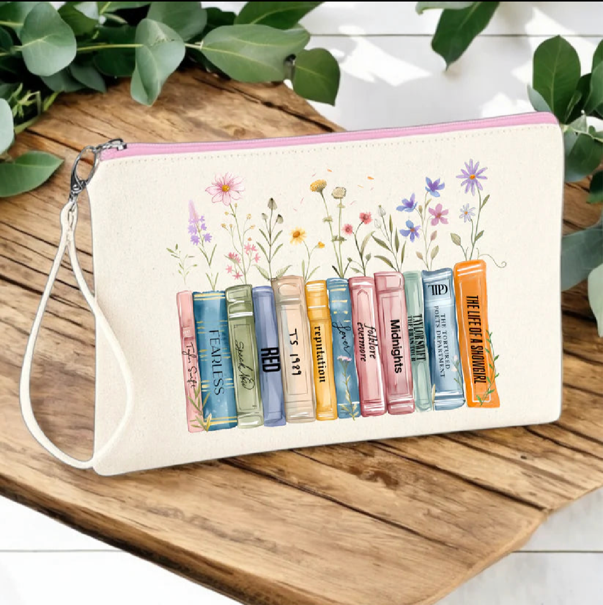 TS Albums as Books - Cosmetic Pouch