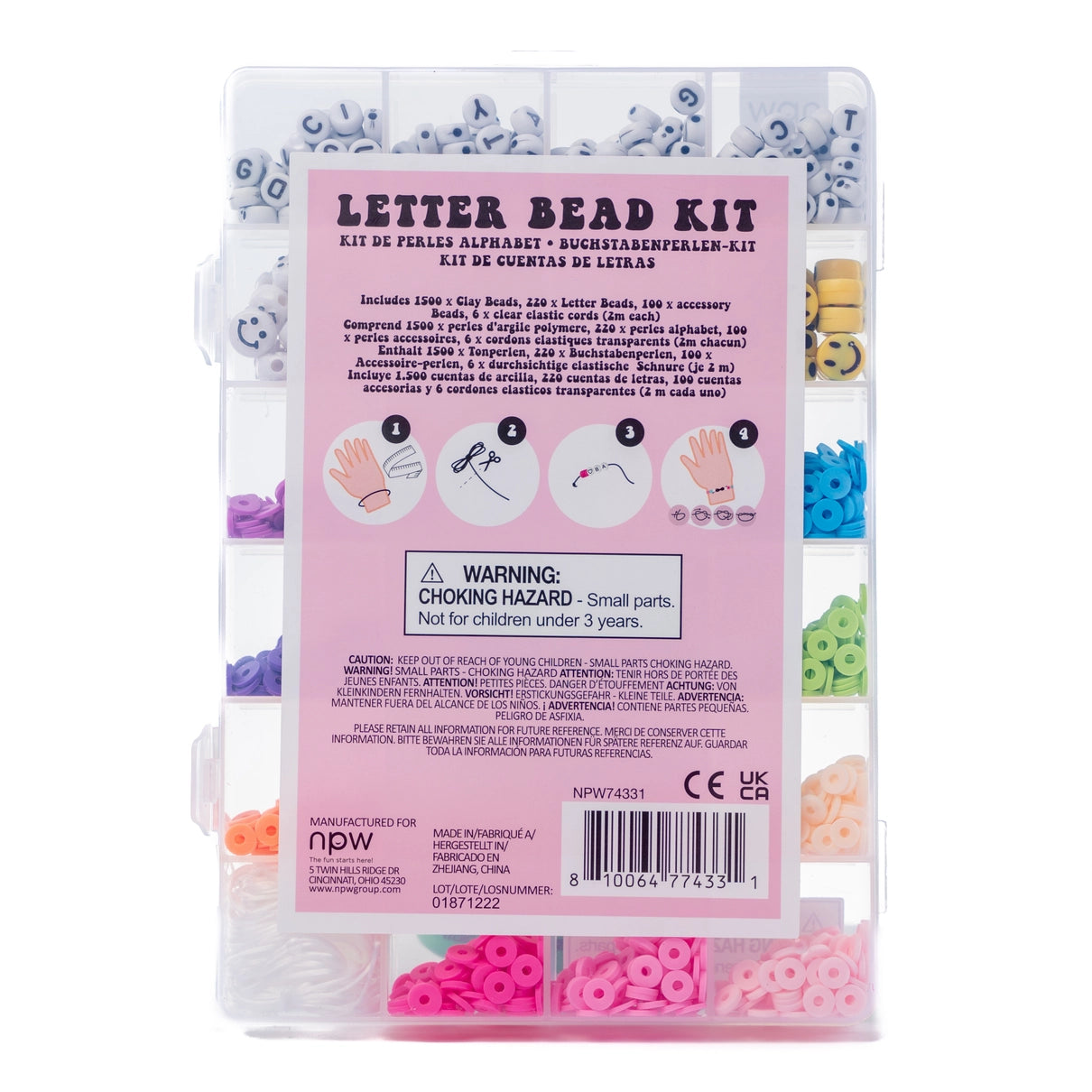 Friendship Bracelet Bead Kit